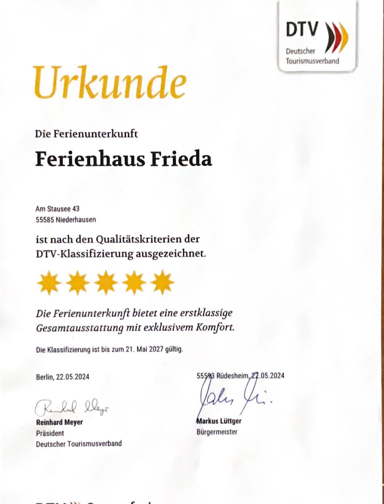 Ferienhaus Frieda Niederhausen ภายนอก รูปภาพ